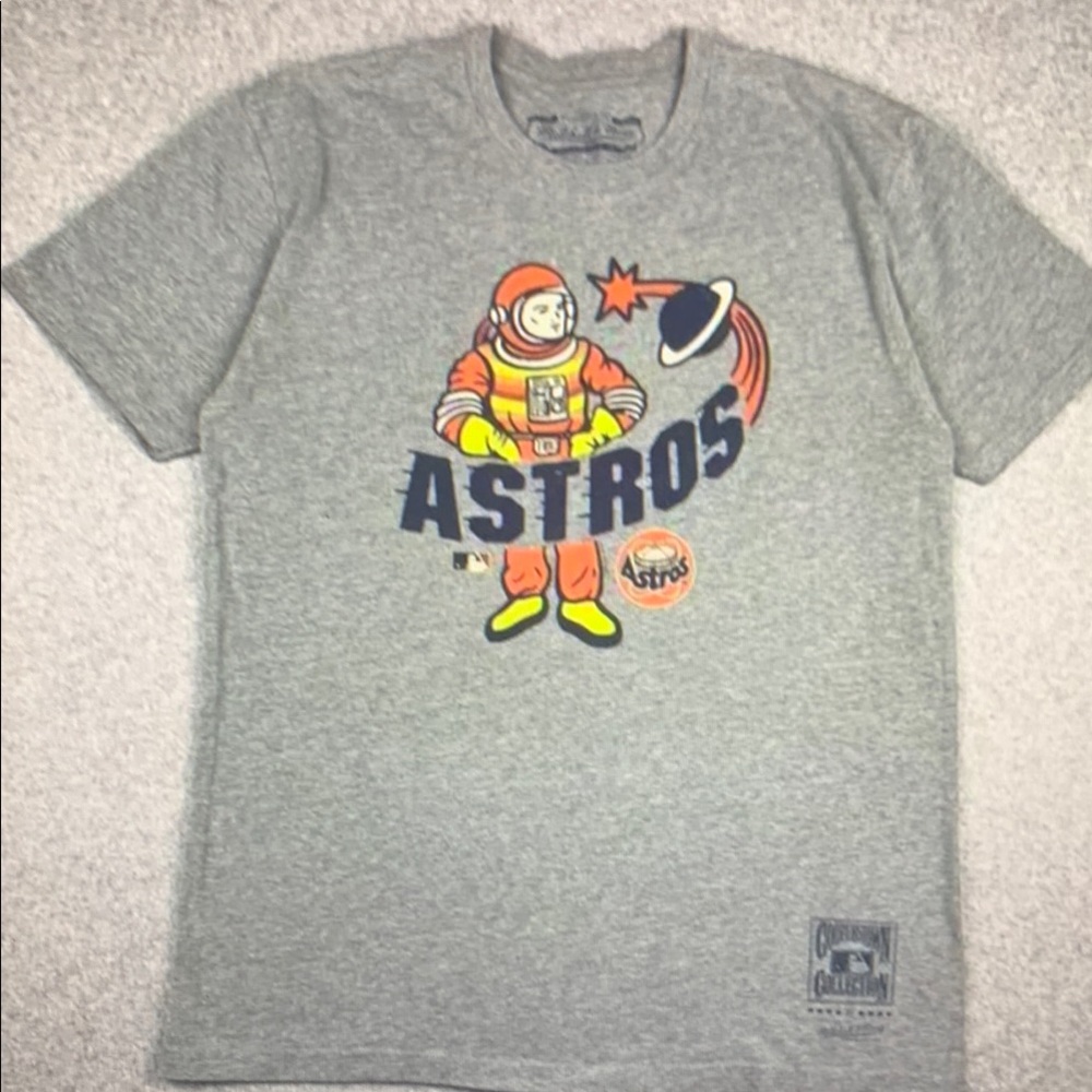 Gray Astros Graphic Tee